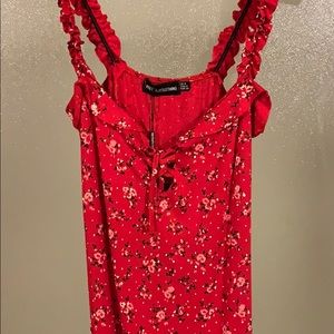 Red polka dot pretty little thing
